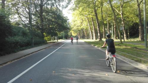 Les rues de Bruxelles, vide !