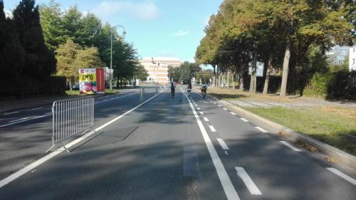 Les rues de Bruxelles, vide !