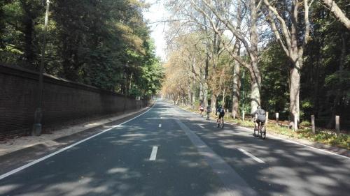 Les rues de Bruxelles, vide !