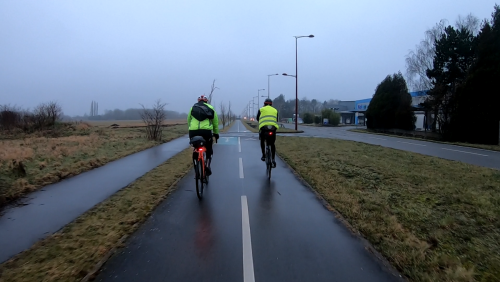 Une super piste cyclable !